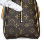 Louis Vuitton Deauville Brown Monogram Canvas Handbag — view 7