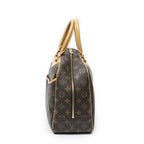Louis Vuitton Deauville Brown Monogram Canvas Handbag — view 3