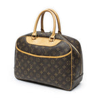 Louis Vuitton Deauville Brown Monogram Canvas Handbag — view 2