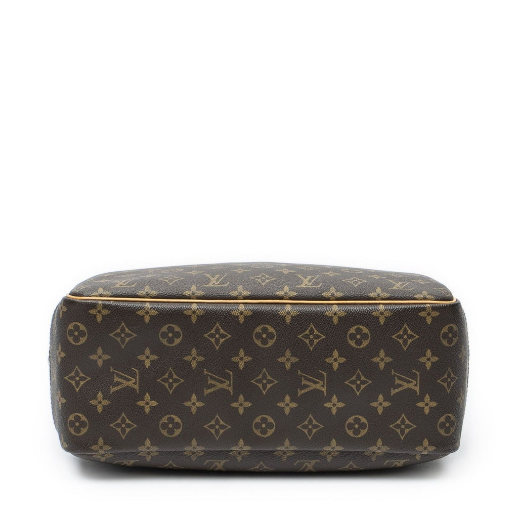 Louis Vuitton Deauville Brown Monogram Canvas Handbag — view 6