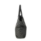Gucci Vertical Tote Black GG Denim Canvas — view 4