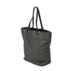 Gucci Vertical Tote Black GG Denim Canvas — view 2