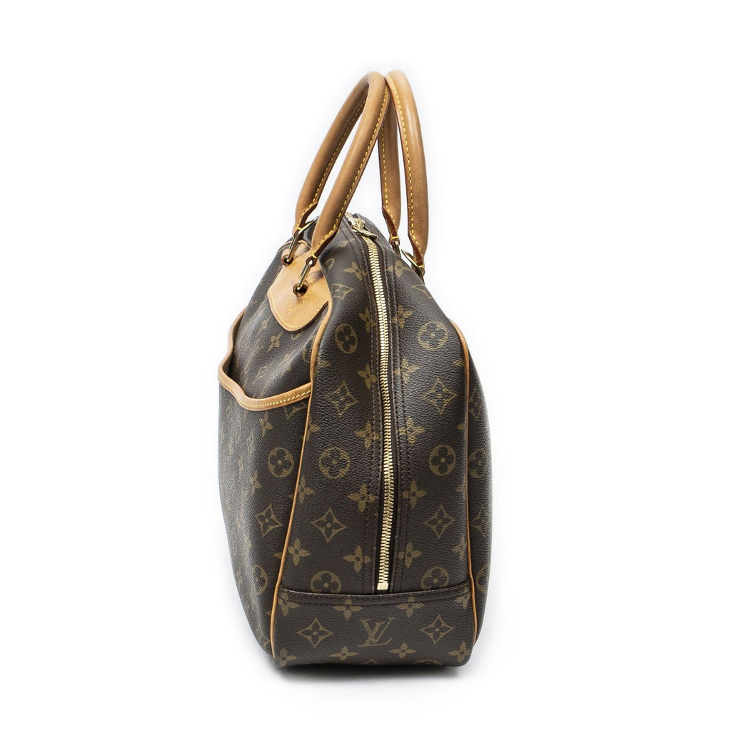 Louis Vuitton Deauville Brown Monogram Canvas Handbag — view 3