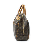 Louis Vuitton Deauville Brown Monogram Canvas Handbag — view 3