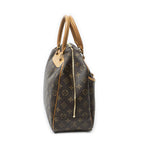 Louis Vuitton Deauville Brown Monogram Canvas Handbag — view 4