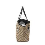 Gucci Serry Line Tote Black Beige GG Canvas — view 4