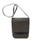 Celine Small Messenger Black Brown Macadam Canvas