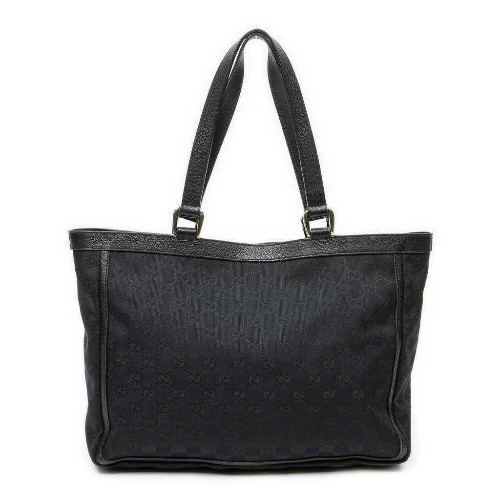 Gucci Abbey Pochette Black GG Canvas — view 5