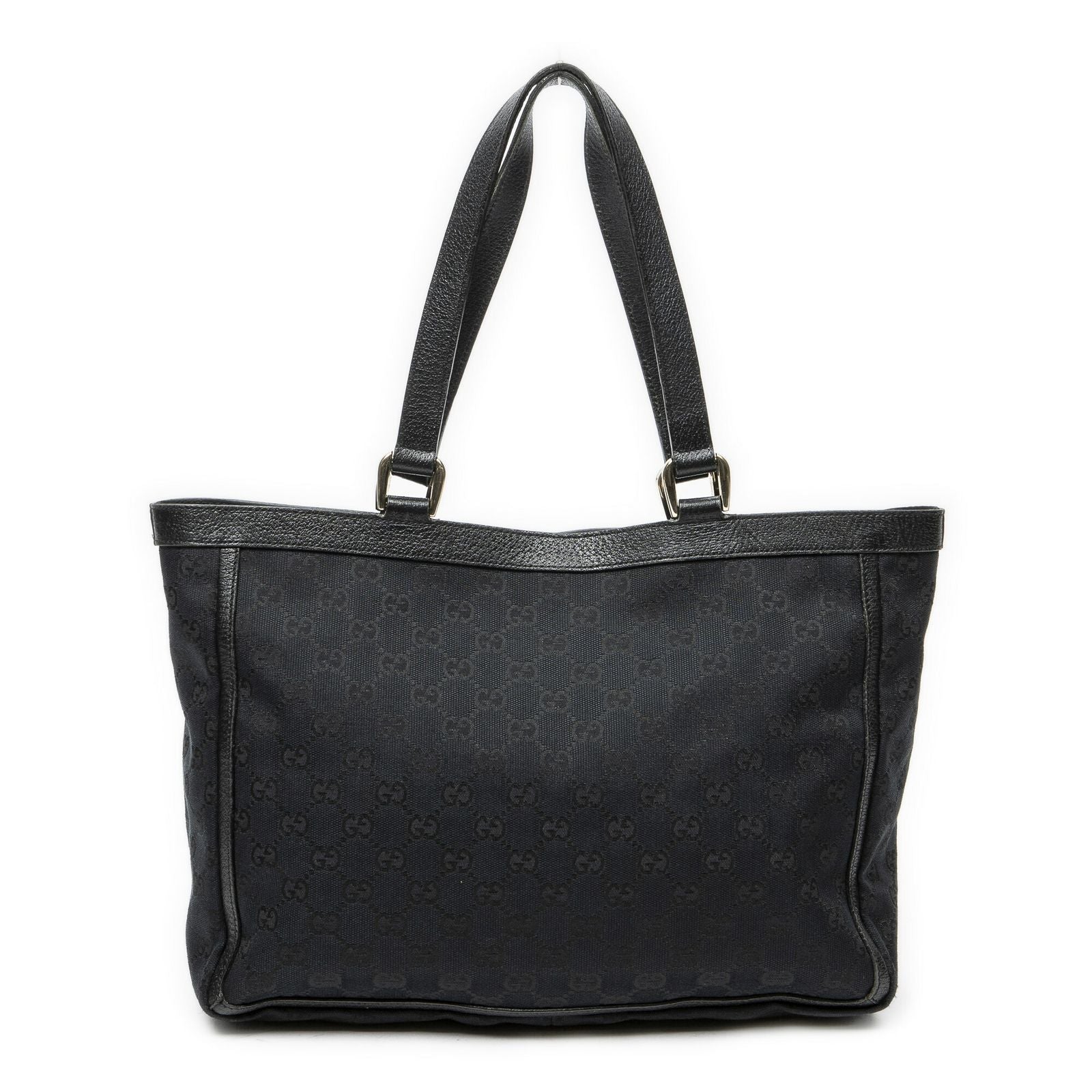 Gucci Abbey Pochette Black GG Canvas — view 5