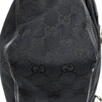 Gucci Abbey Pochette Black GG Canvas — view 7