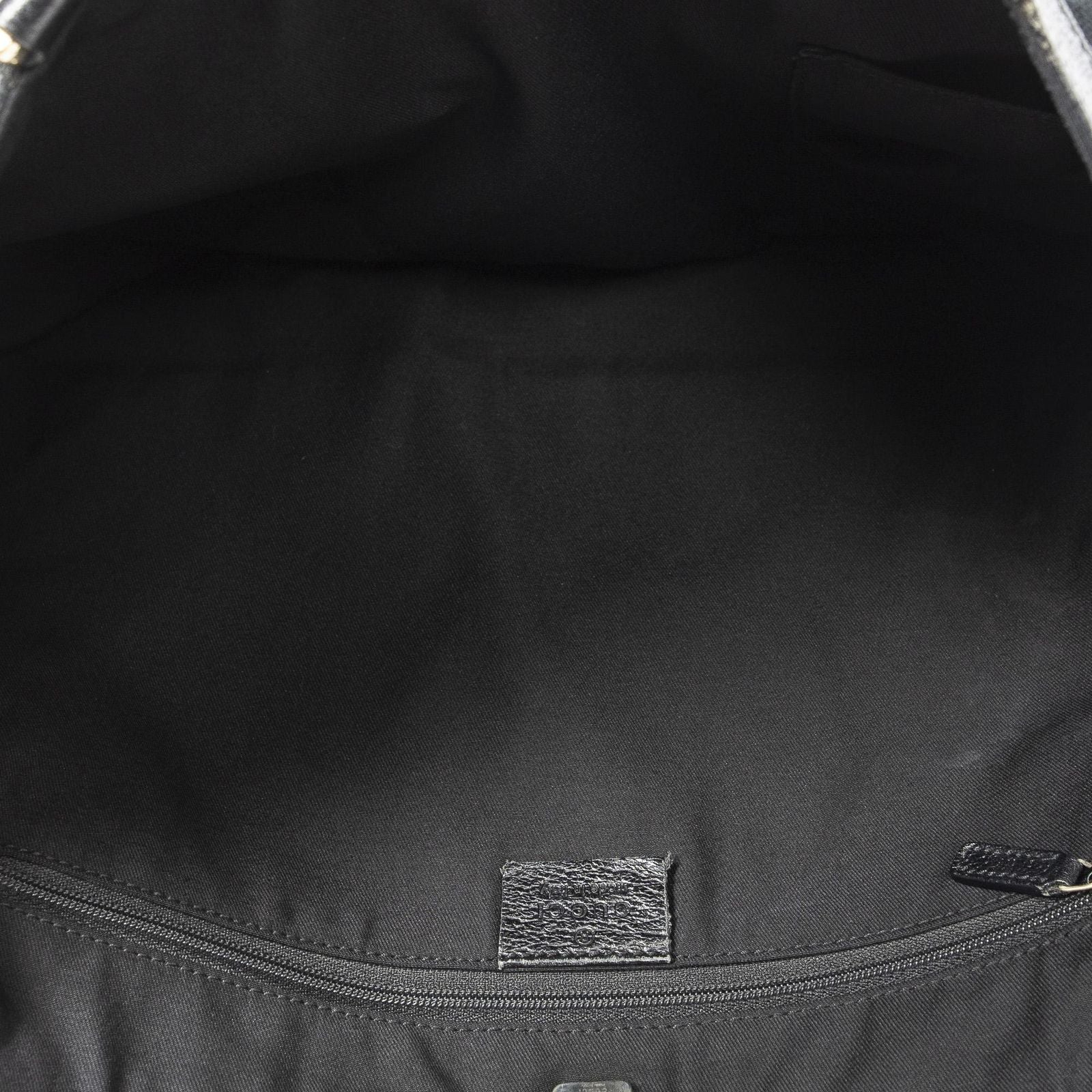Gucci Abbey Pochette Black GG Canvas — view 9