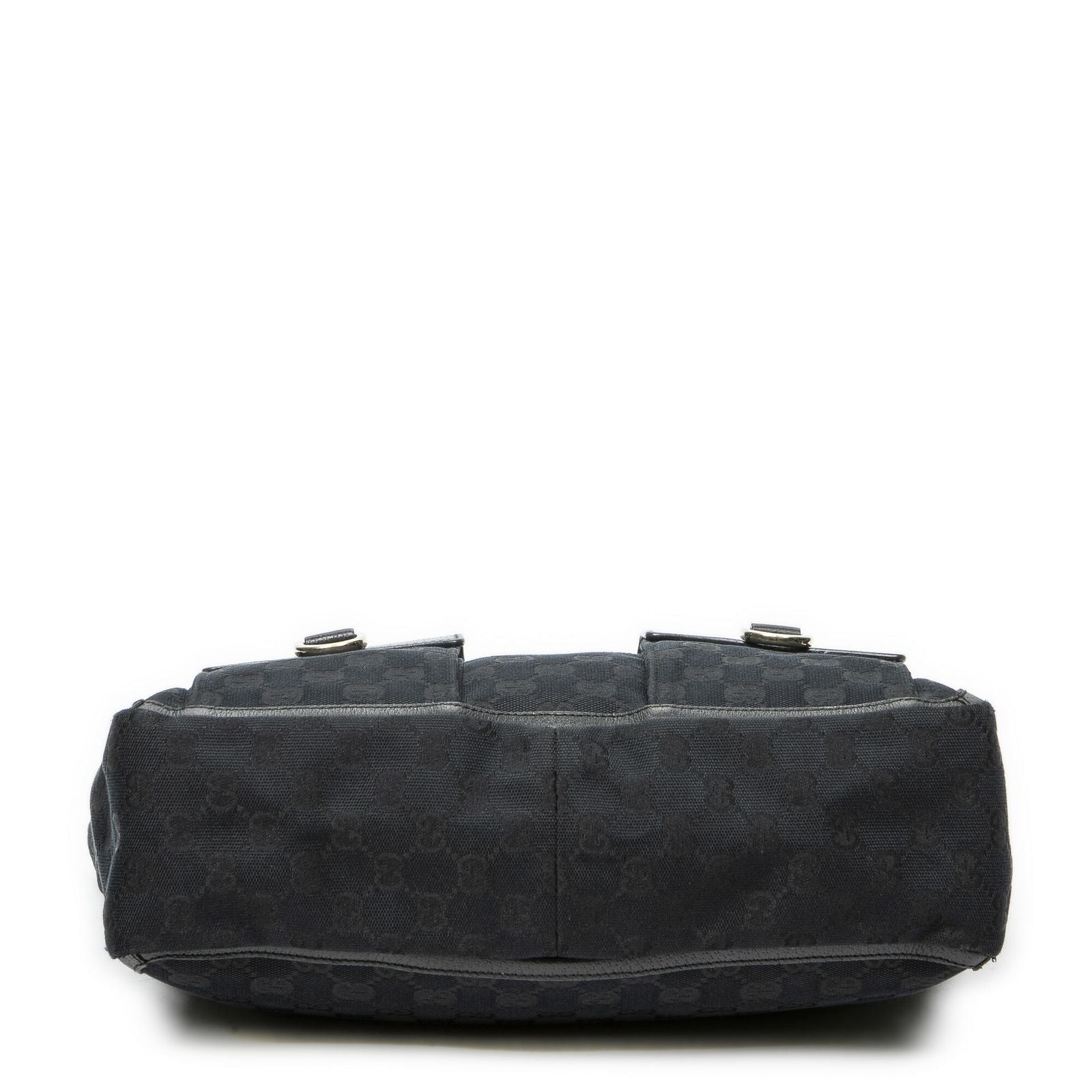 Gucci Abbey Pochette Black GG Canvas — view 6
