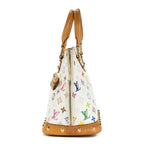 Louis Vuitton Alma White Multicolor Colorful Monogram Canvas Handbag — view 3