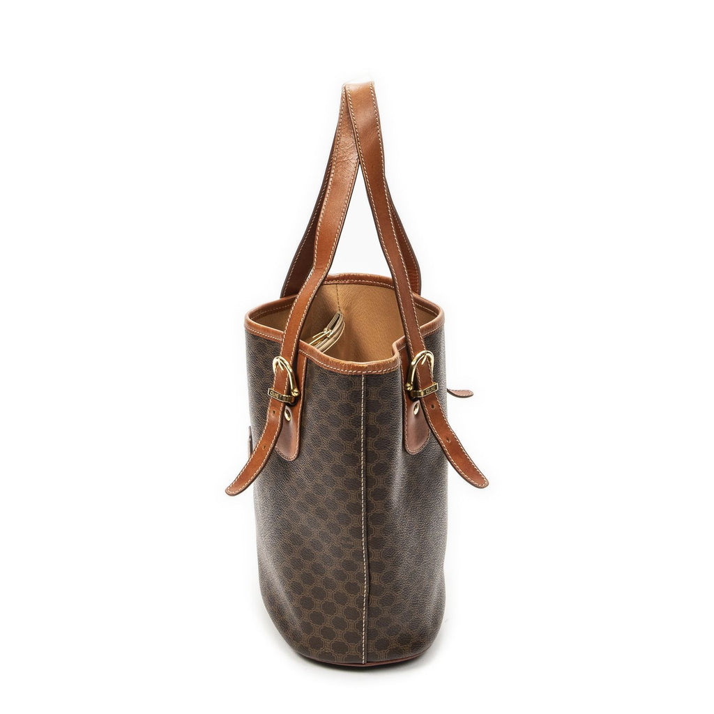 Celine Bucket Tote Brown — view 3