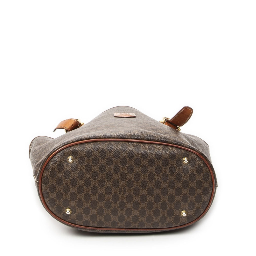 Celine Bucket Tote Brown — view 6