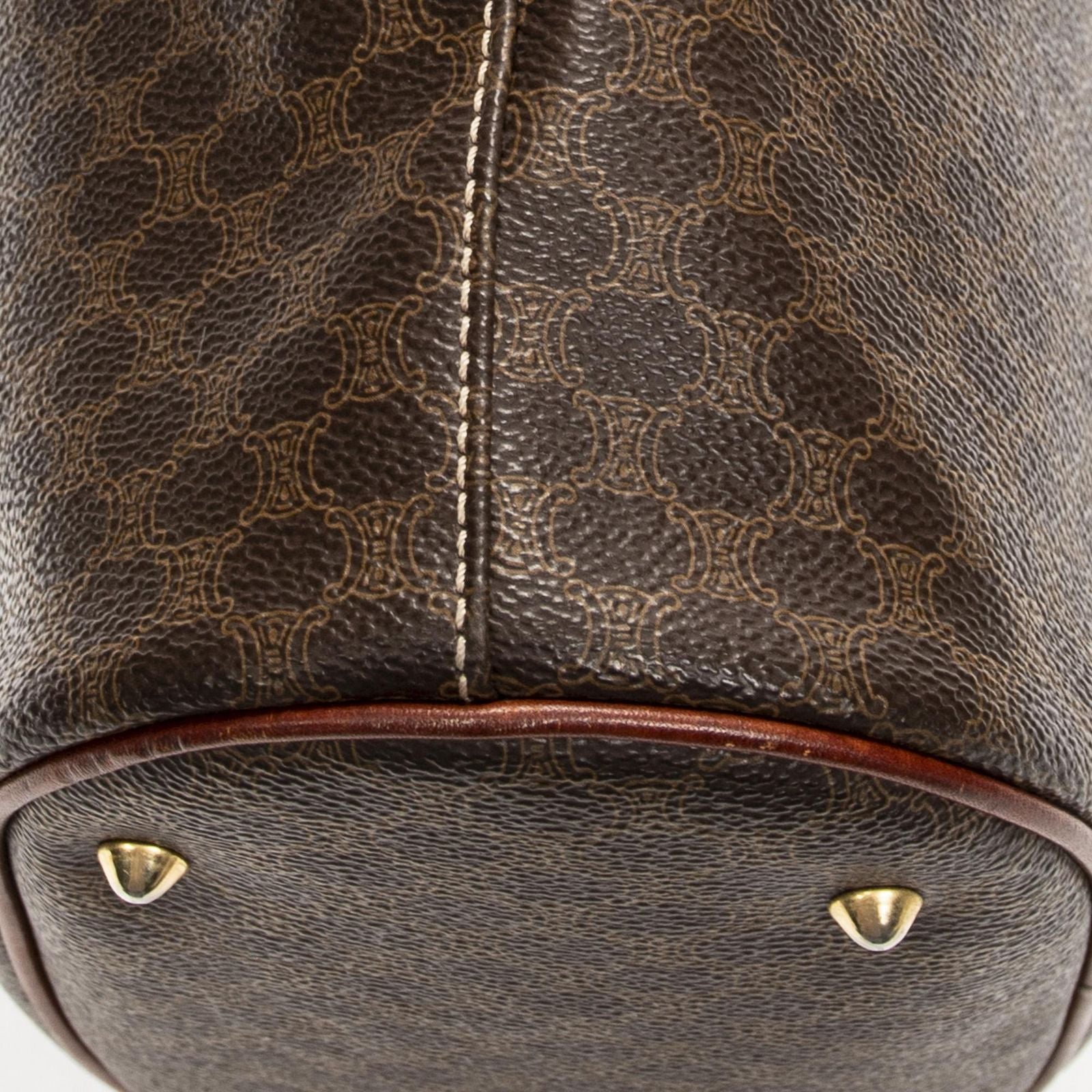 Celine Bucket Tote Brown — view 8