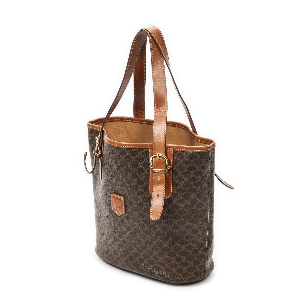 Celine Bucket Tote Brown — view 2