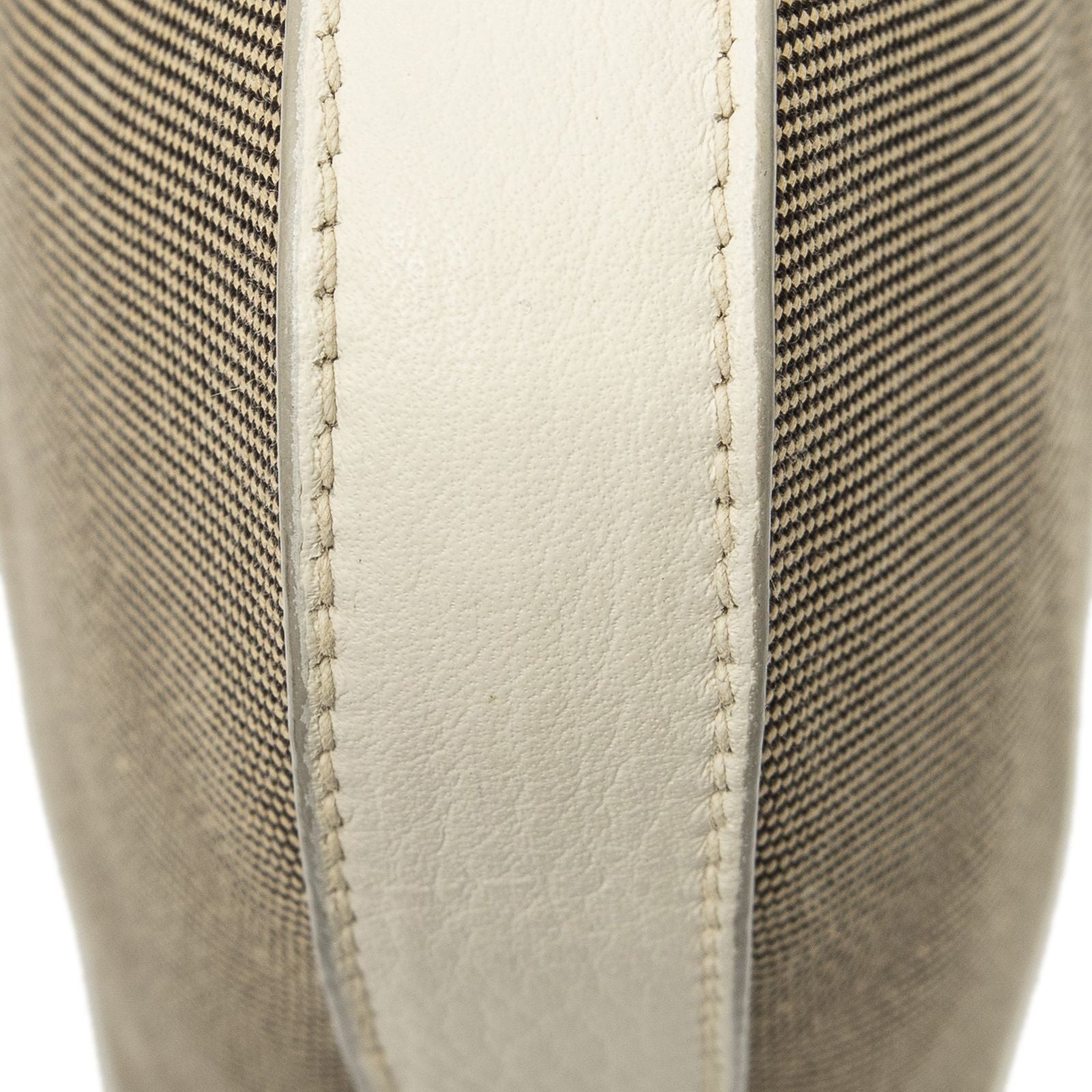 Prada Jaca Messenger Beige Ivory Dog Canvas Pet Accessory — view 8