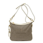 Prada Jaca Messenger Beige Ivory Dog Canvas Pet Accessory