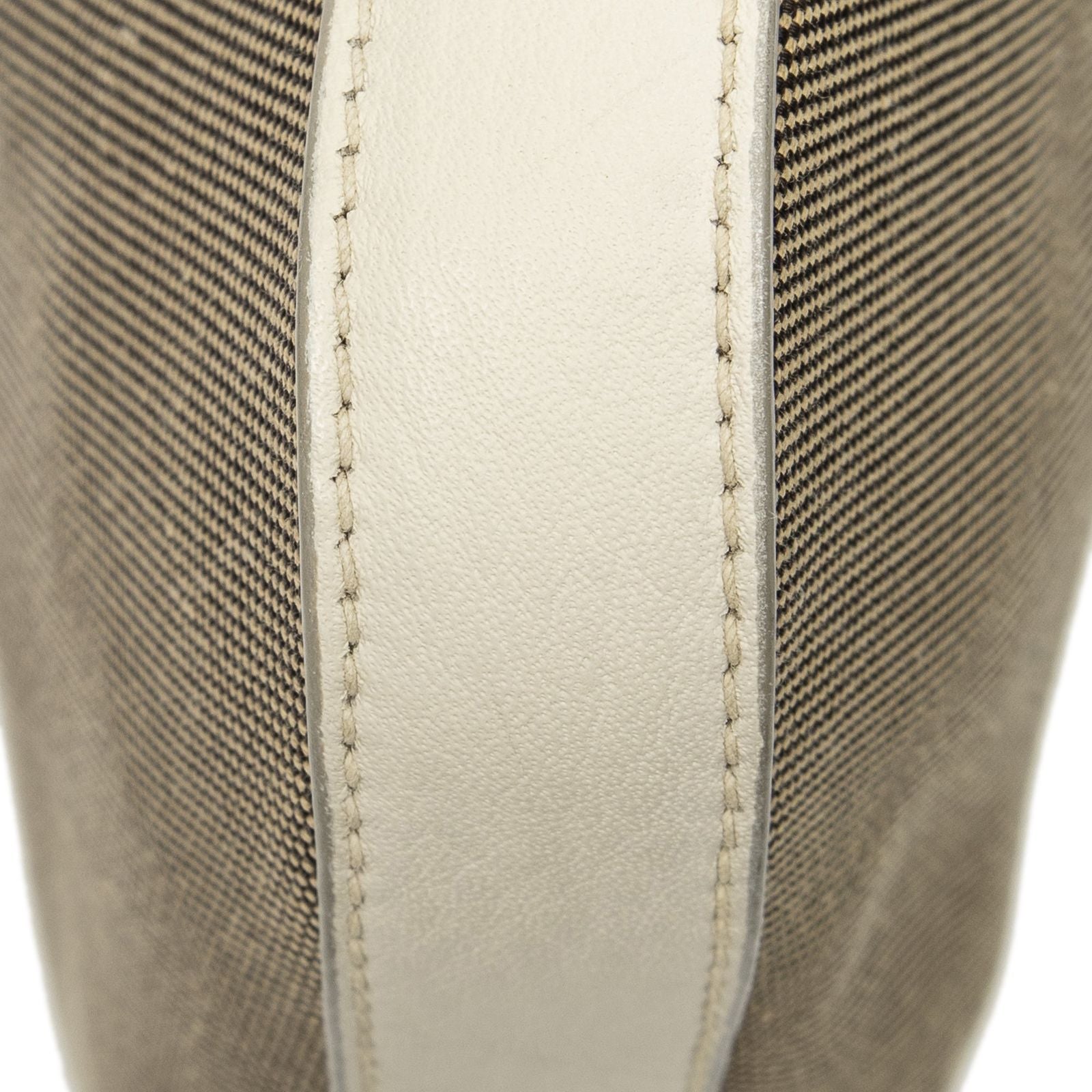 Prada Jaca Messenger Beige Ivory Dog Canvas Pet Accessory — view 7