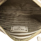 Prada Jaca Messenger Beige Ivory Dog Canvas Pet Accessory — view 9