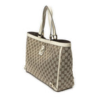 Gucci Large Abbey D Ring Tote Ivory Beige GG Canvas — view 2