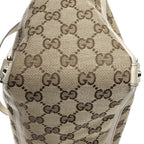 Gucci Large Abbey D Ring Tote Ivory Beige GG Canvas — view 7