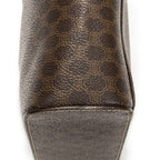 Celine Top Handle Toiletries Pouch Brown Macadam Canvas — view 8