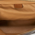 Celine Top Handle Toiletries Pouch Brown Macadam Canvas — view 9