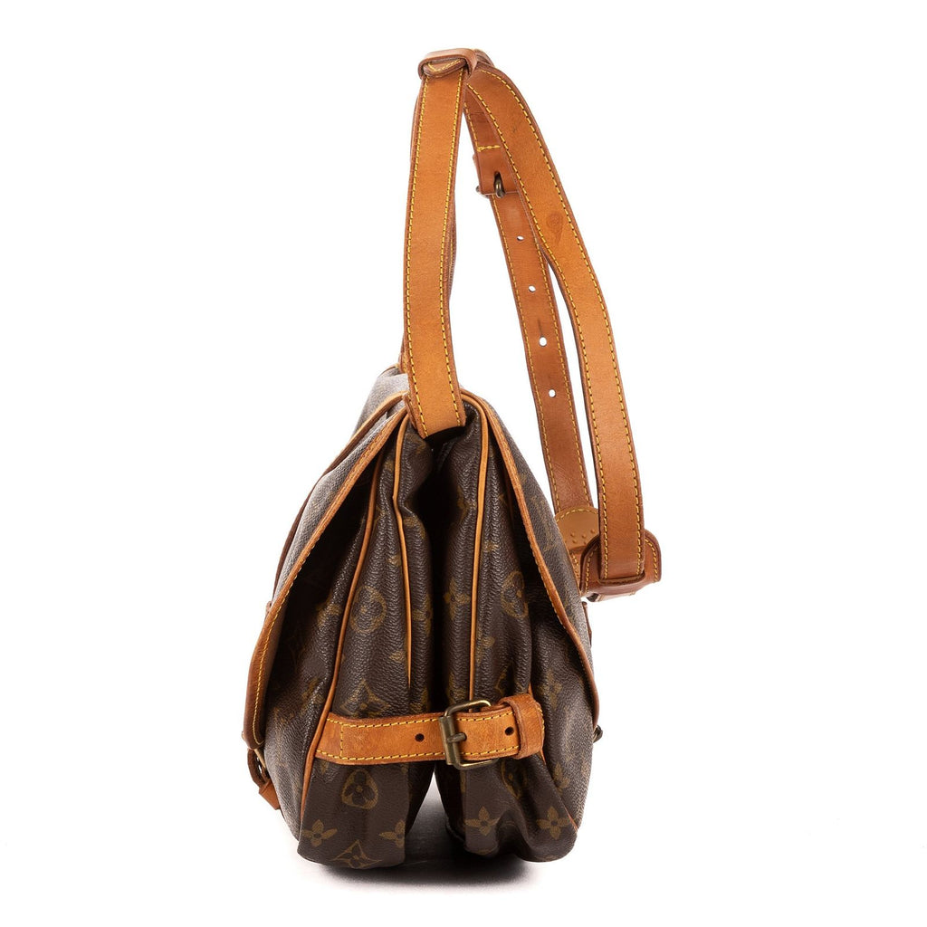 Louis Vuitton Saumur Brown Monogram Canvas — view 4