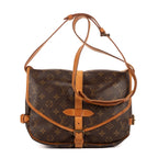 Louis Vuitton Saumur Brown Monogram Canvas