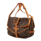 Louis Vuitton Saumur Brown Monogram Canvas — view 2