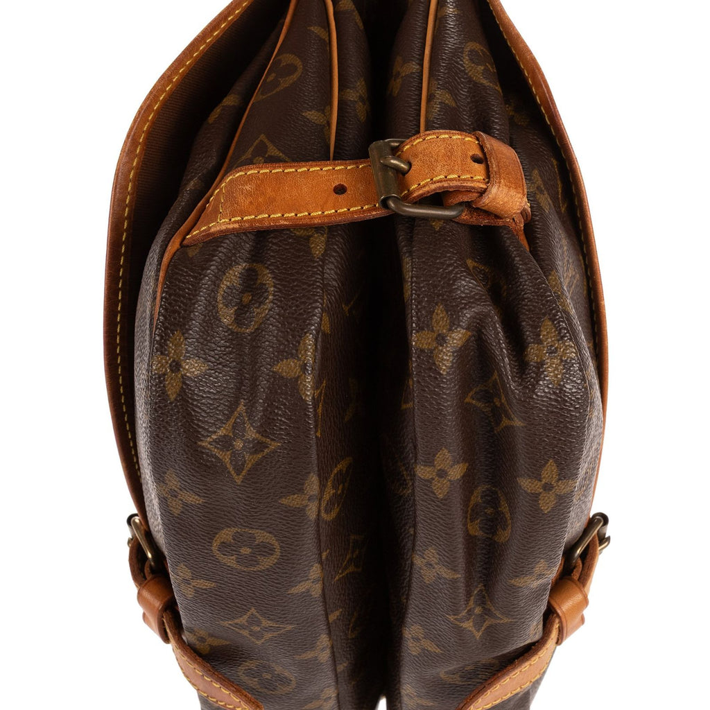 Louis Vuitton Saumur Brown Monogram Canvas — view 7