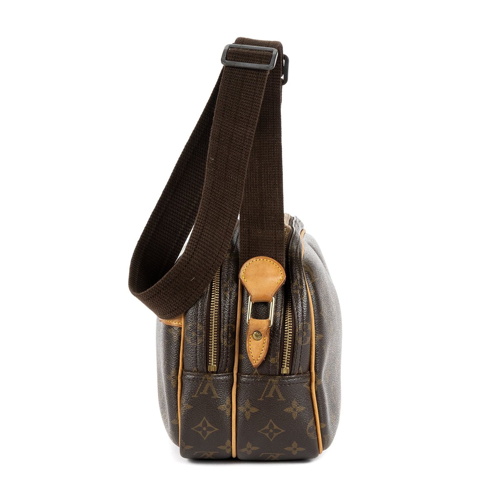 Louis Vuitton Reporter Brown Monogram Canvas — view 3