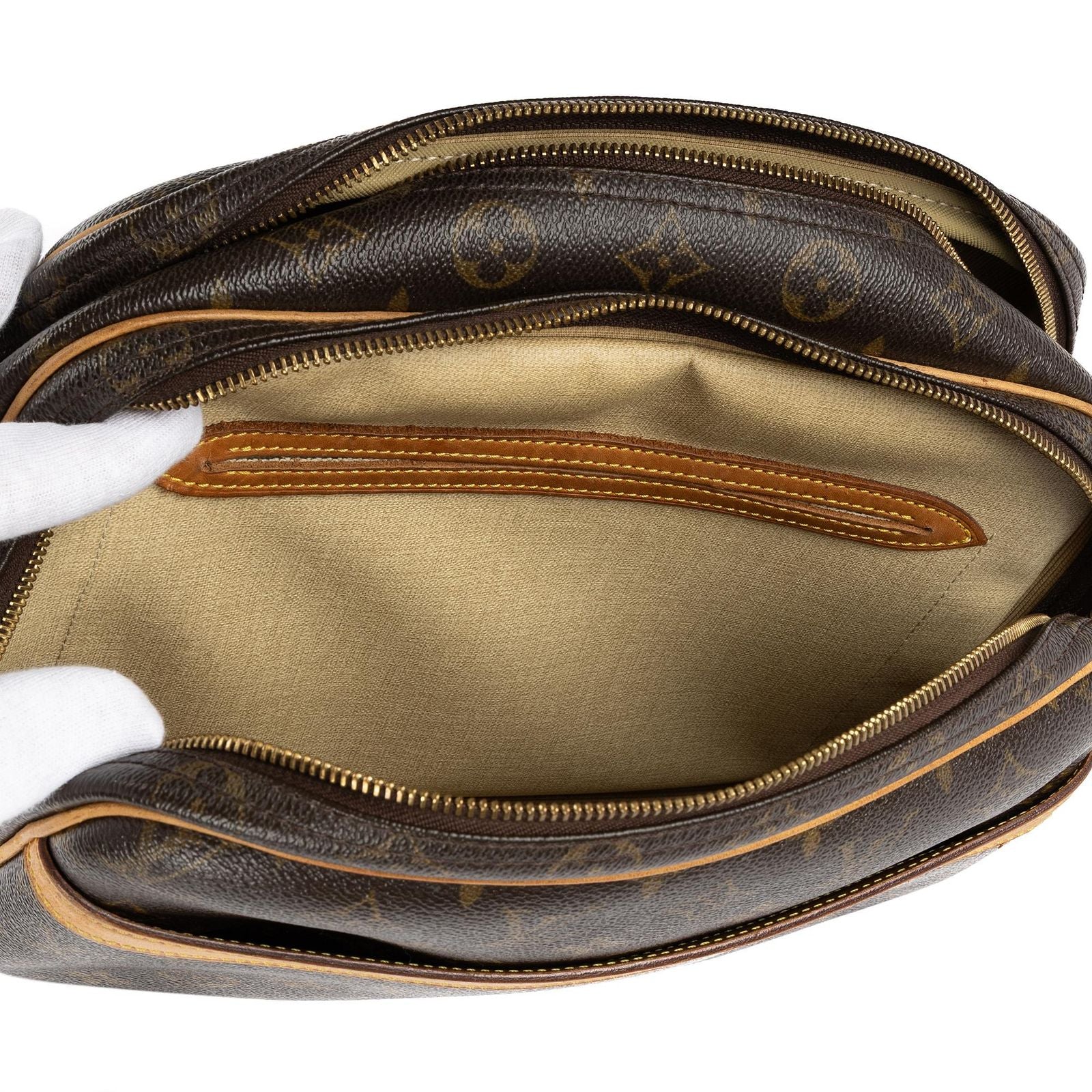 Louis Vuitton Reporter Brown Monogram Canvas — view 9