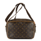 Louis Vuitton Reporter Brown Monogram Canvas — view 5