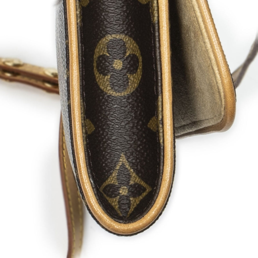Louis Vuitton Twin Brown Monogram Canvas — view 8
