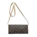 Louis Vuitton Twin Brown Monogram Canvas — view 5