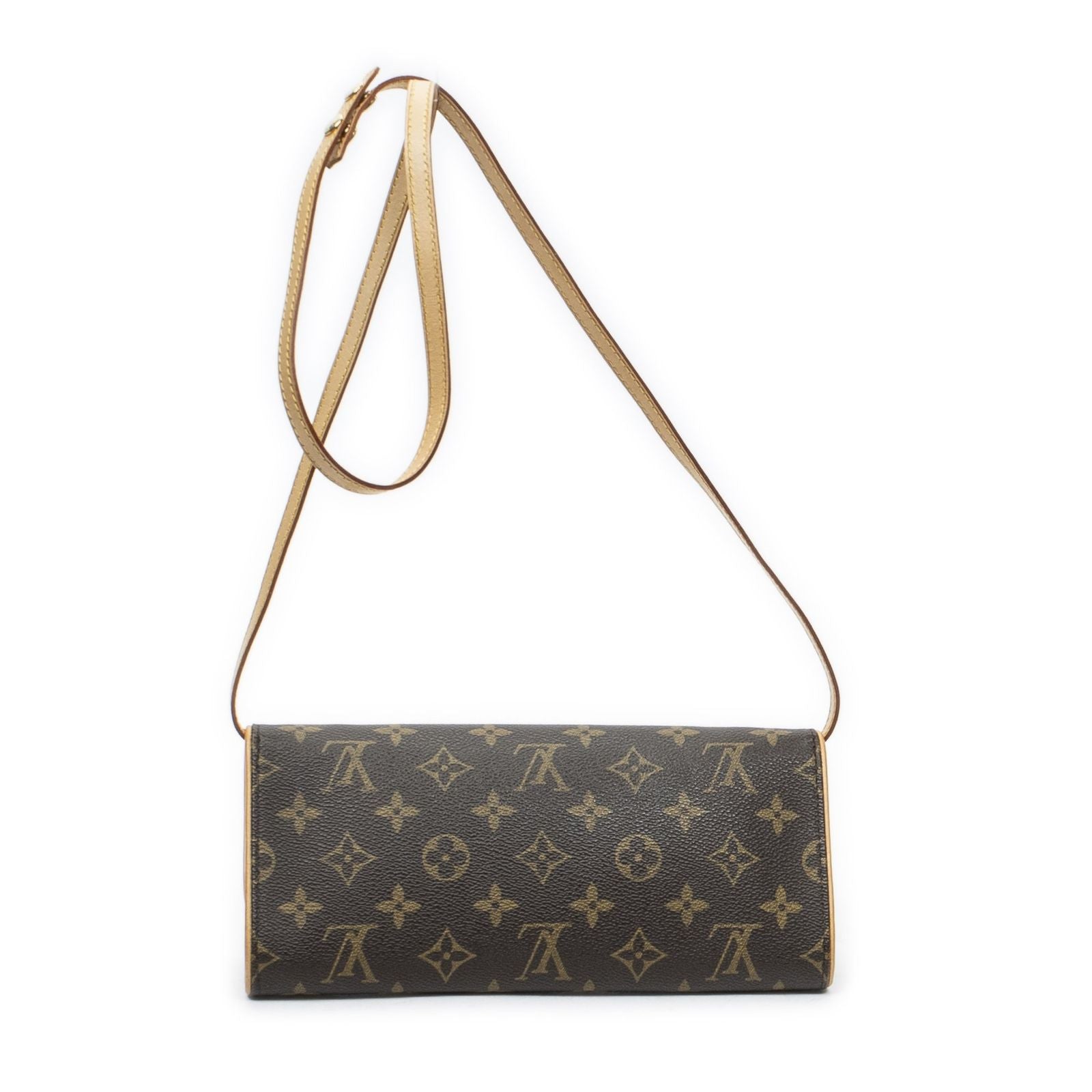 Louis Vuitton Twin Brown Monogram Canvas — view 5