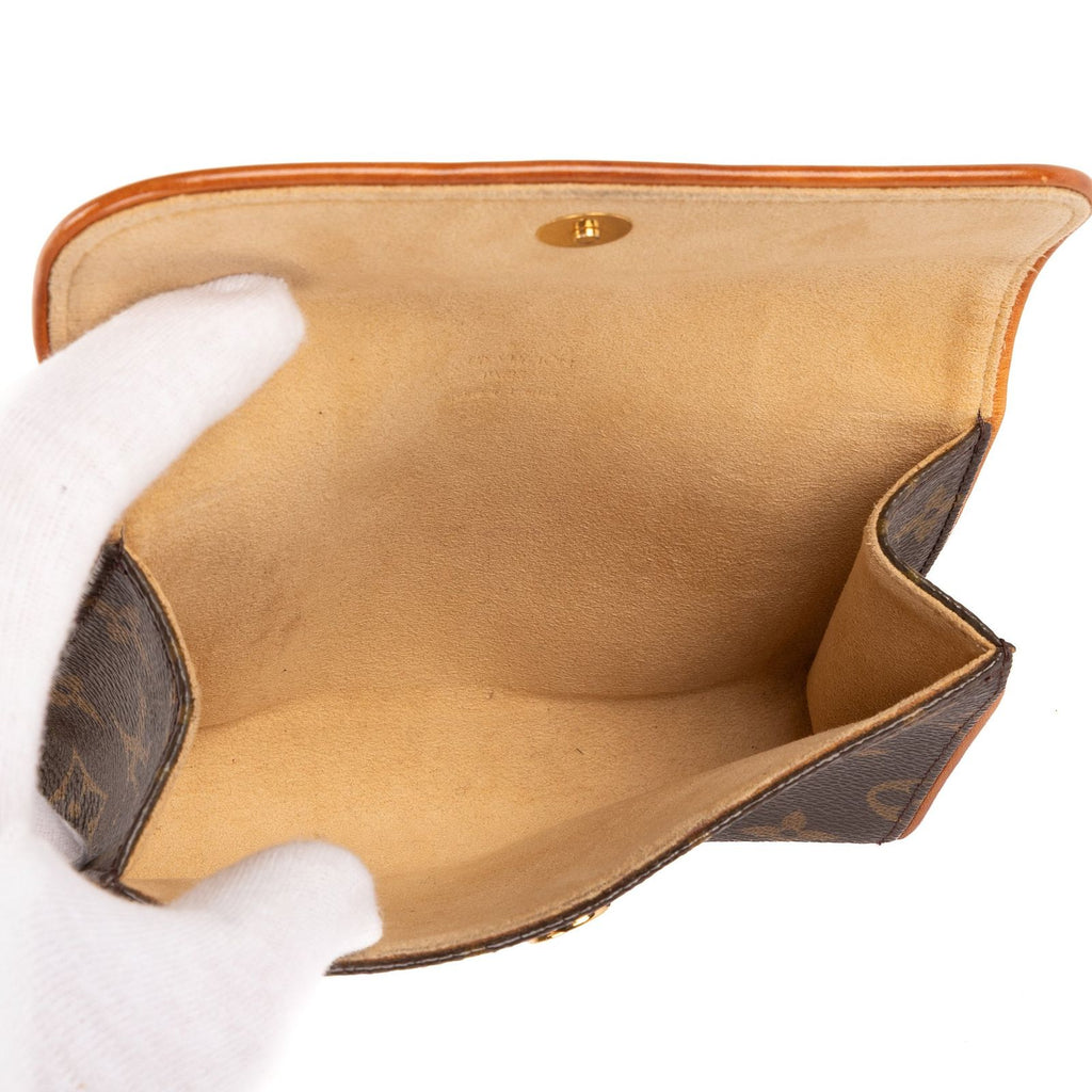 Louis Vuitton Pochette Florentine Brown Monogram Canvas — view 9