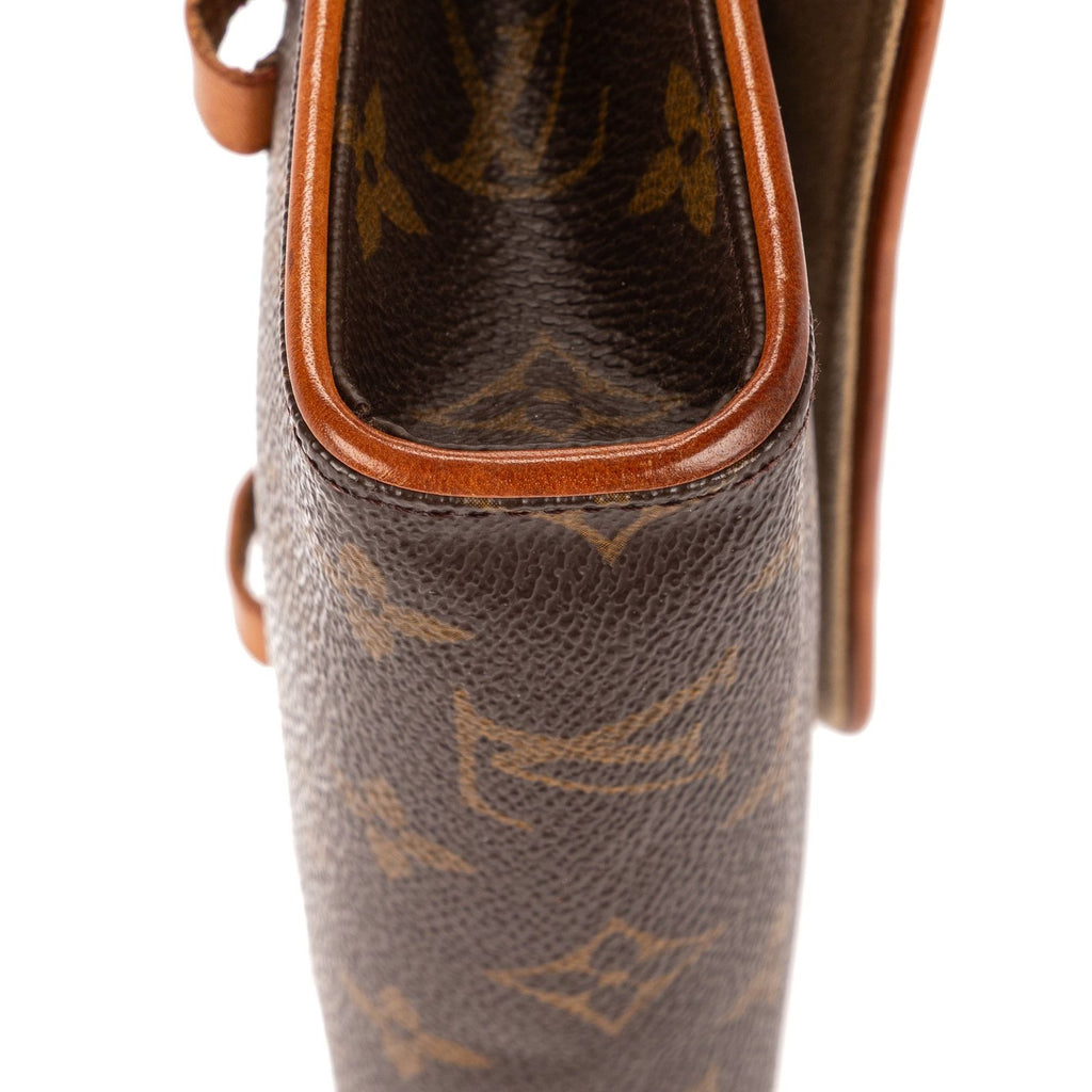 Louis Vuitton Pochette Florentine Brown Monogram Canvas — view 7