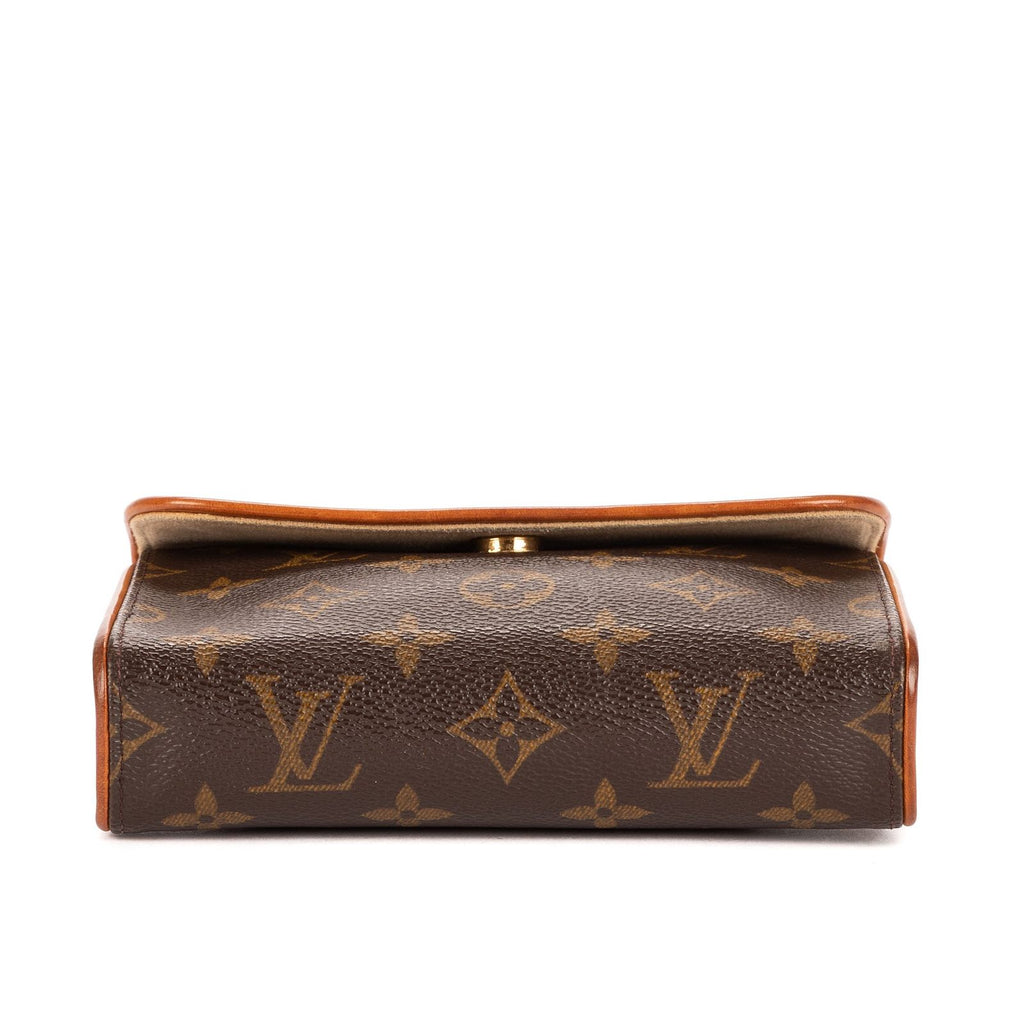 Louis Vuitton Pochette Florentine Brown Monogram Canvas — view 6