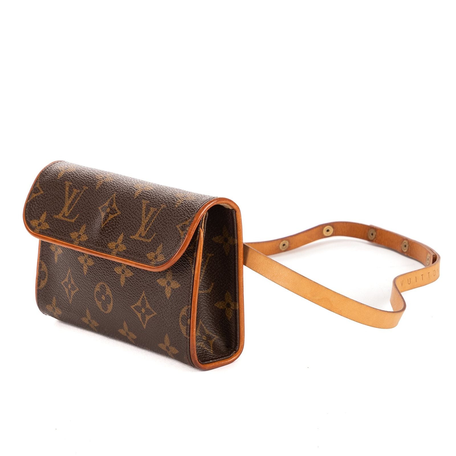 Louis Vuitton Pochette Florentine Brown Monogram Canvas — view 2