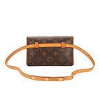 Louis Vuitton Pochette Florentine Brown Monogram Canvas — view 5