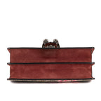 Gucci Bromus Dionysus Beige Burgundy Blue Muz Supreme Pvccanvas — view 6