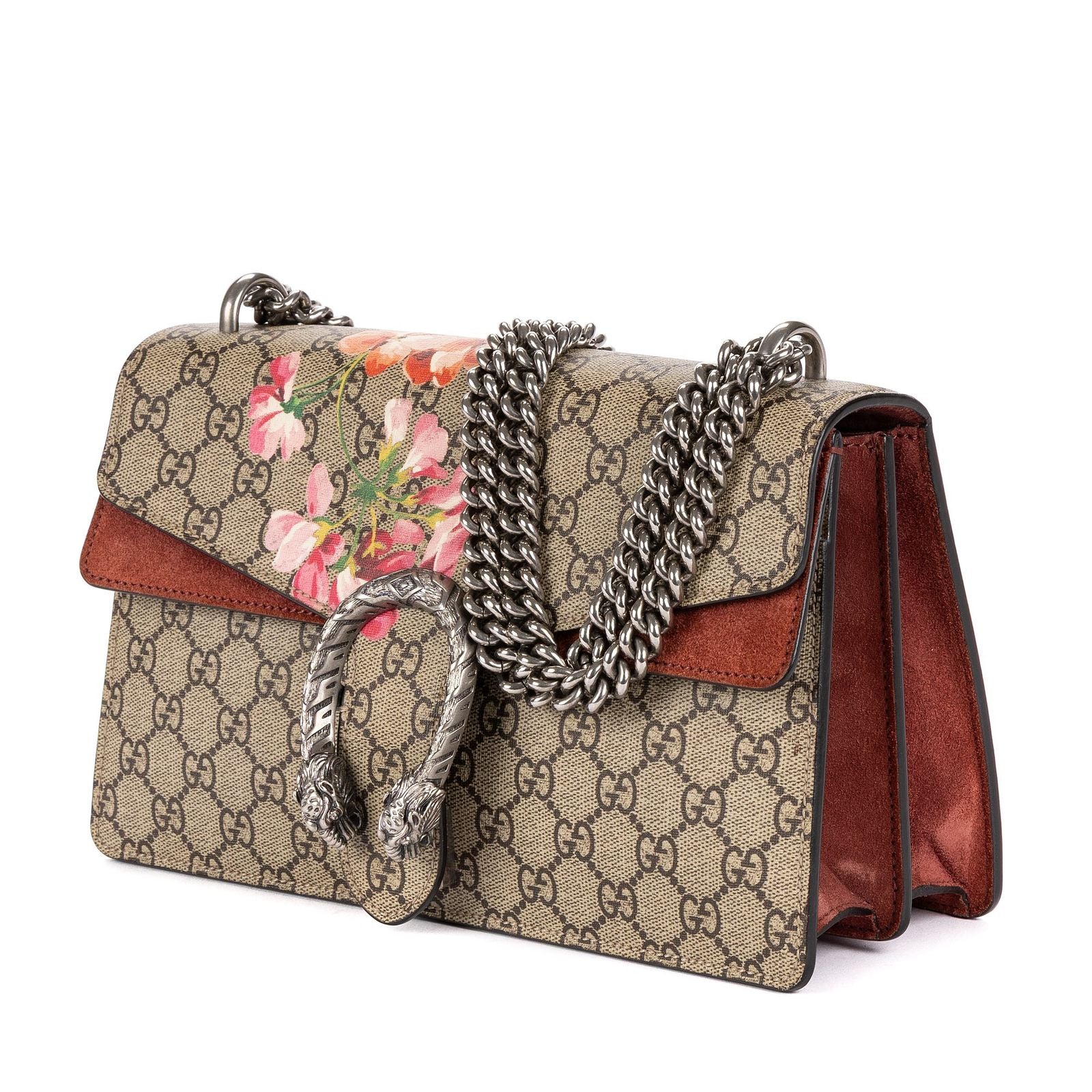 Gucci Bromus Dionysus Beige Burgundy Blue Muz Supreme Pvccanvas — view 2