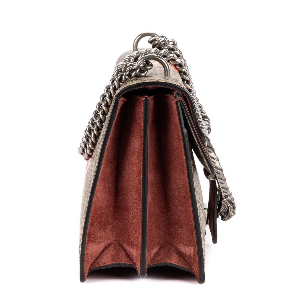 Gucci Bromus Dionysus Beige Burgundy Blue Muz Supreme Pvccanvas — view 4