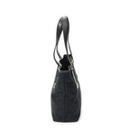 Gucci Charmy Bucket Tote Black GG Canvas — view 3