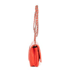 Chanel Chain Wallet Red Quilted Perfo Leather — view 5