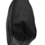 Prada Vintage Mini Zip Hobo Black Nylon Canvas — view 7
